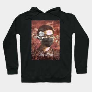 Frida with Mask. Hoodie